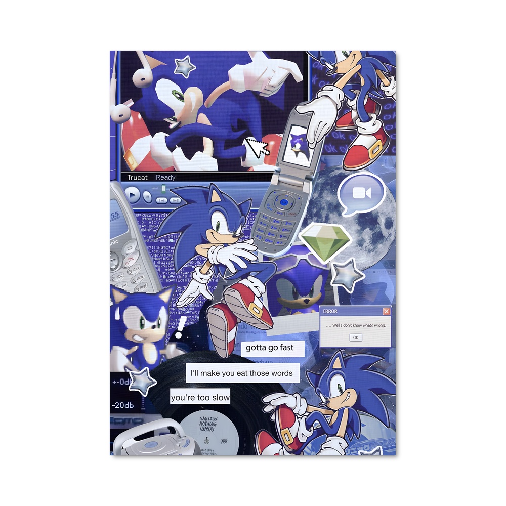 Poster Sonic Speedster