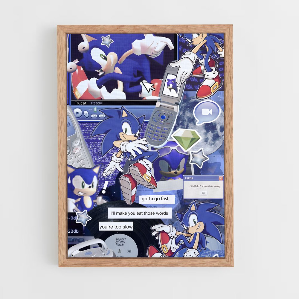 Poster Sonic Speedster (vue 4)