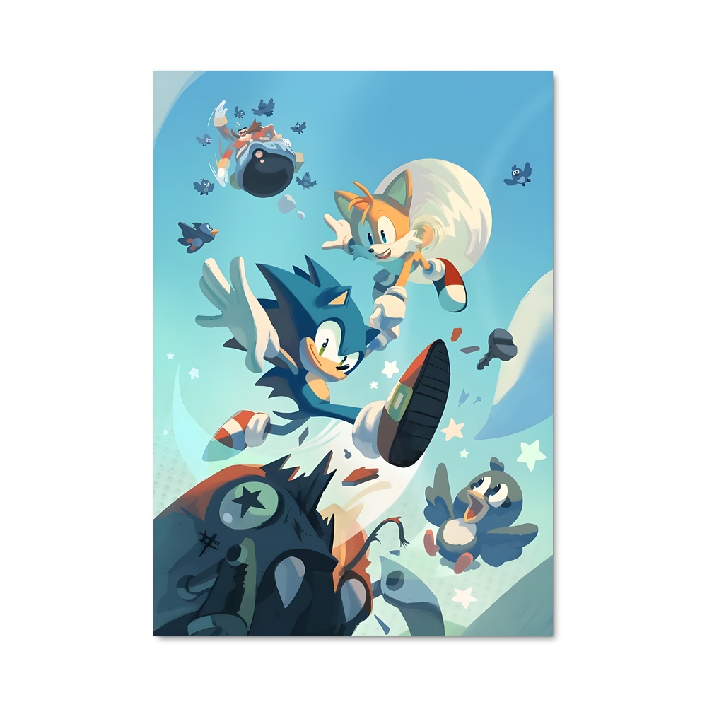 Poster Sonic de Vitesse