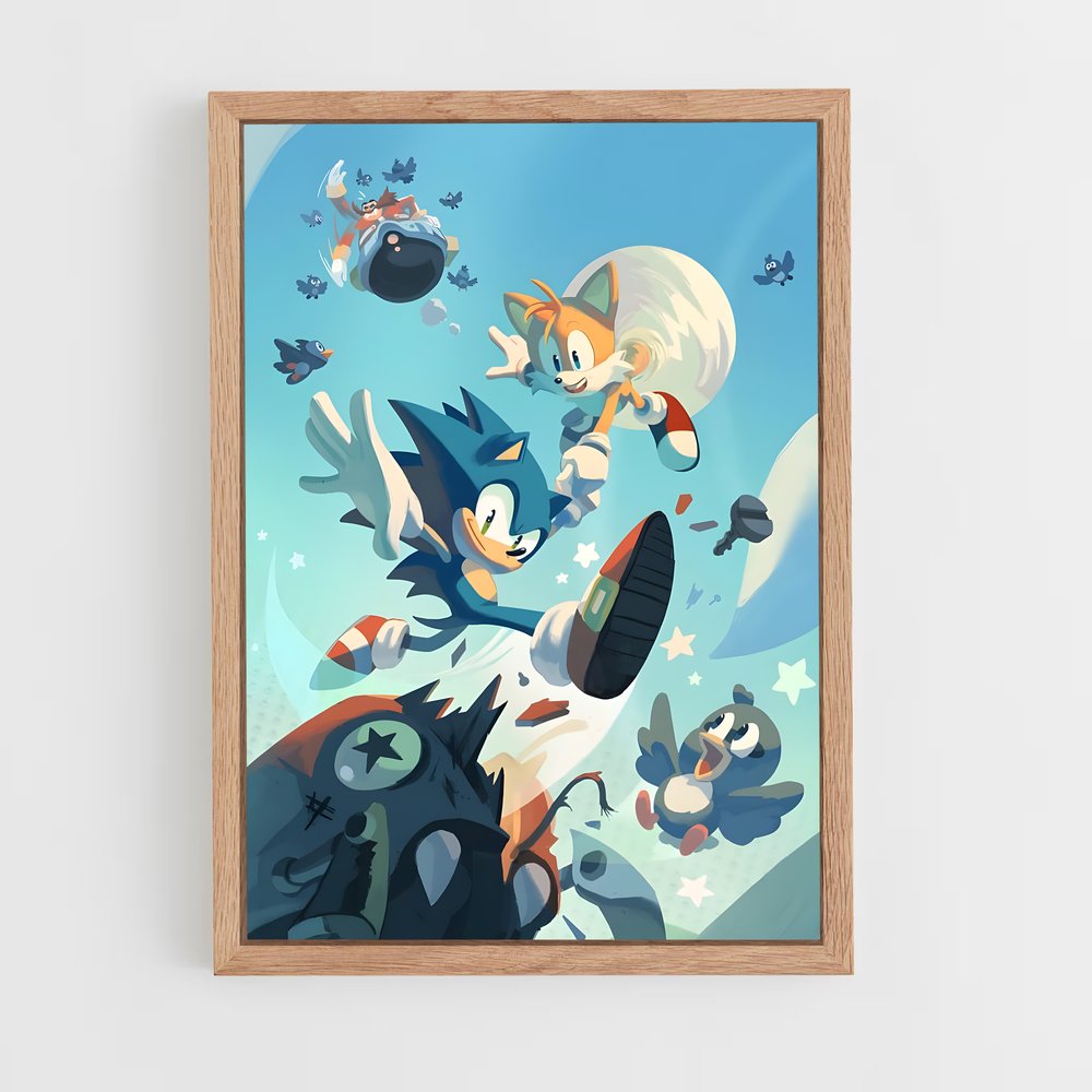 Poster Sonic de Vitesse (vue 4)