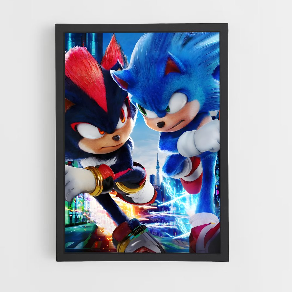 Poster Sonic et Sonic : L'Alliance Éclair (vue 2)