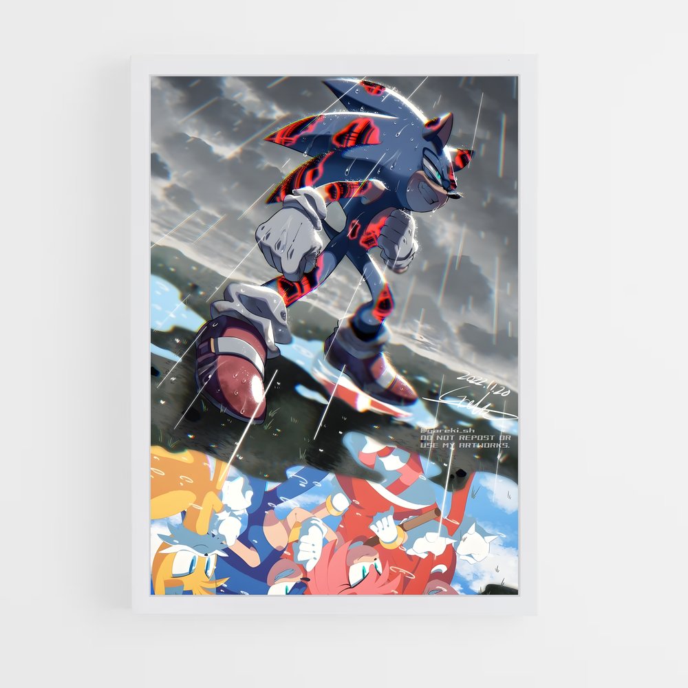 Poster Sonic Cat (vue 3)