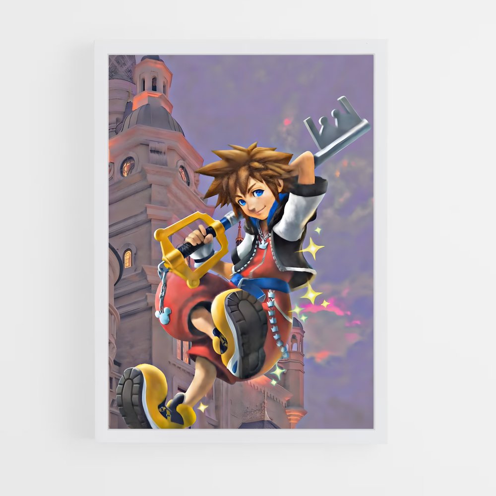 Poster Royaume Enchanté – affiche Super Smash Bros (vue 3)
