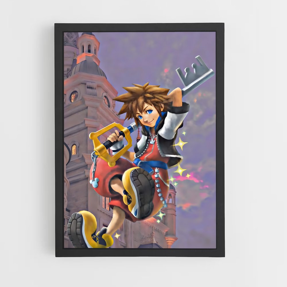 Poster Royaume Enchanté – affiche Super Smash Bros (vue 2)