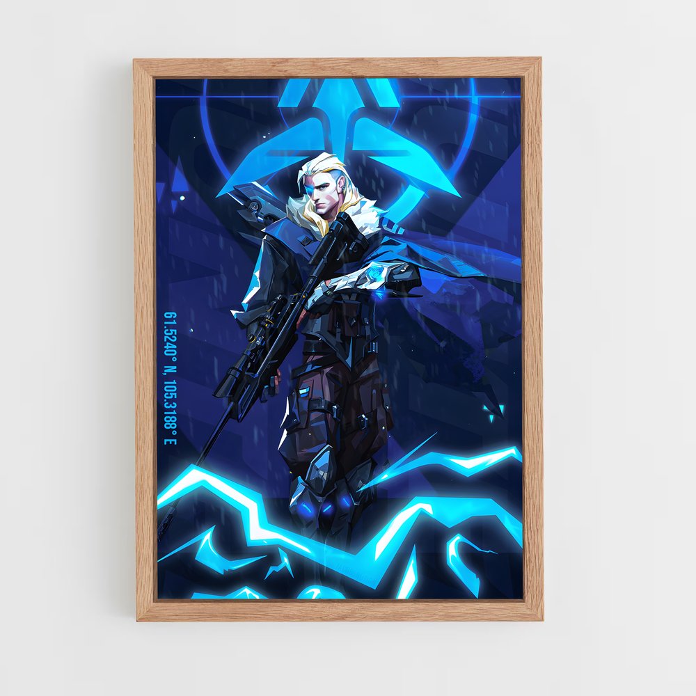 Poster Sova: Blade Runner – affiche Valorant (vue 4)