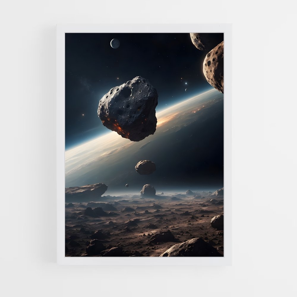 Poster Astéroïde Mystique (vue 3)