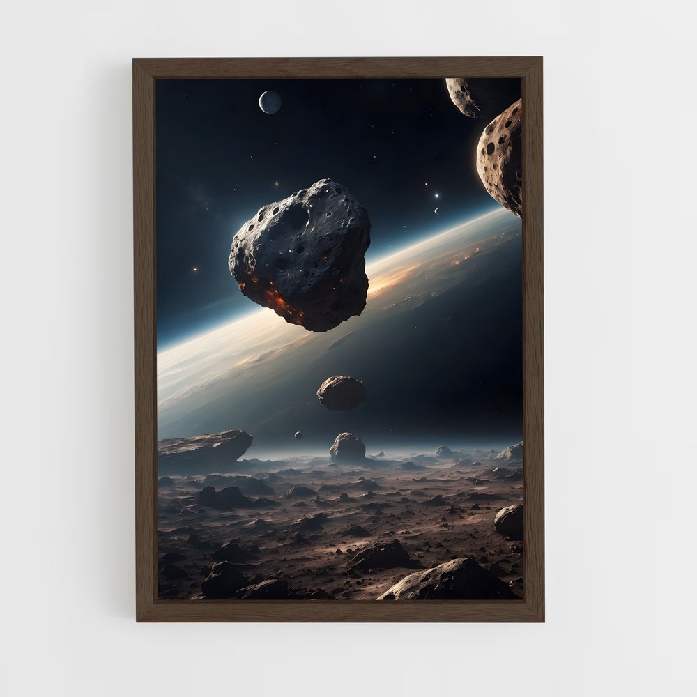 Poster Astéroïde Mystique (vue 5)