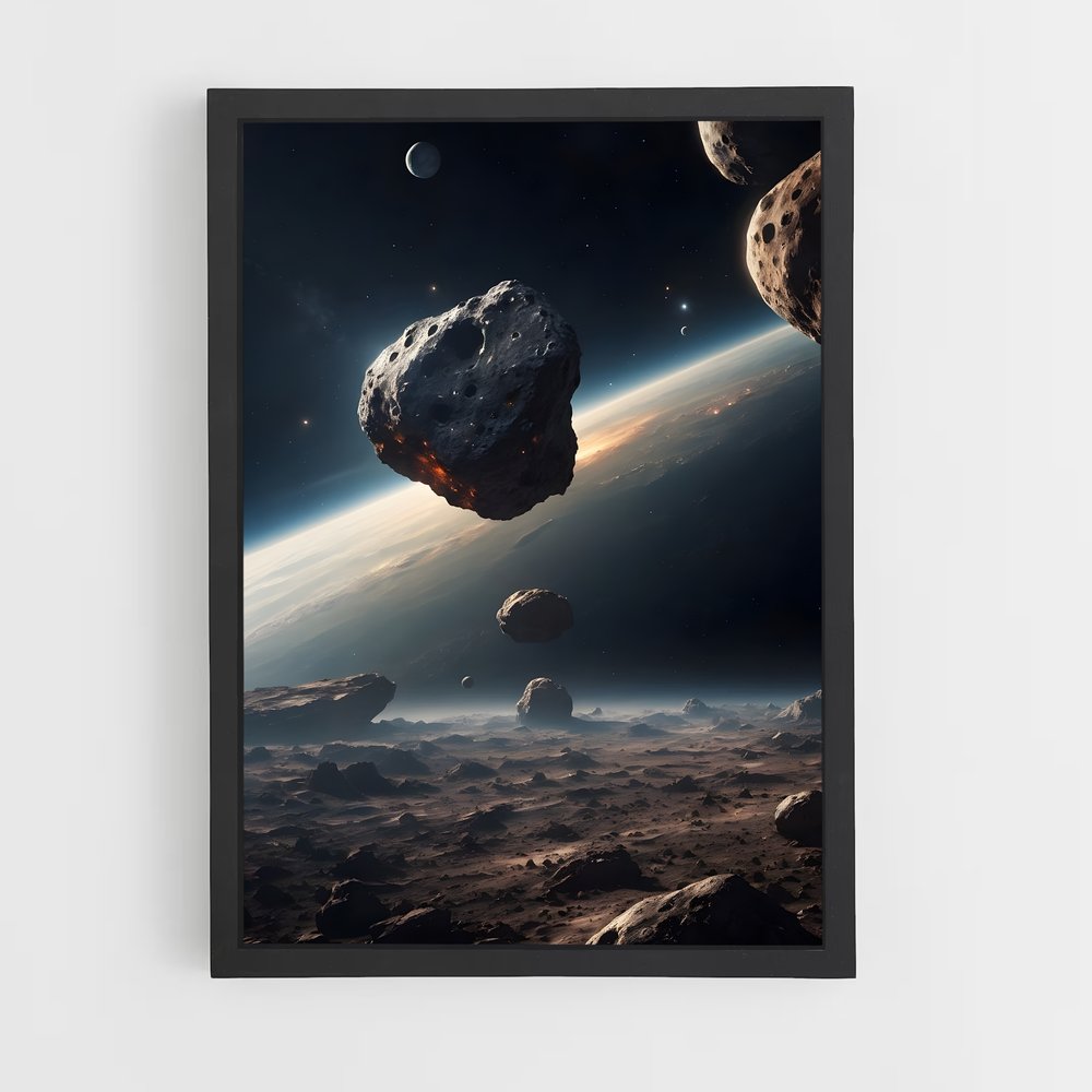 Poster Astéroïde Mystique (vue 2)