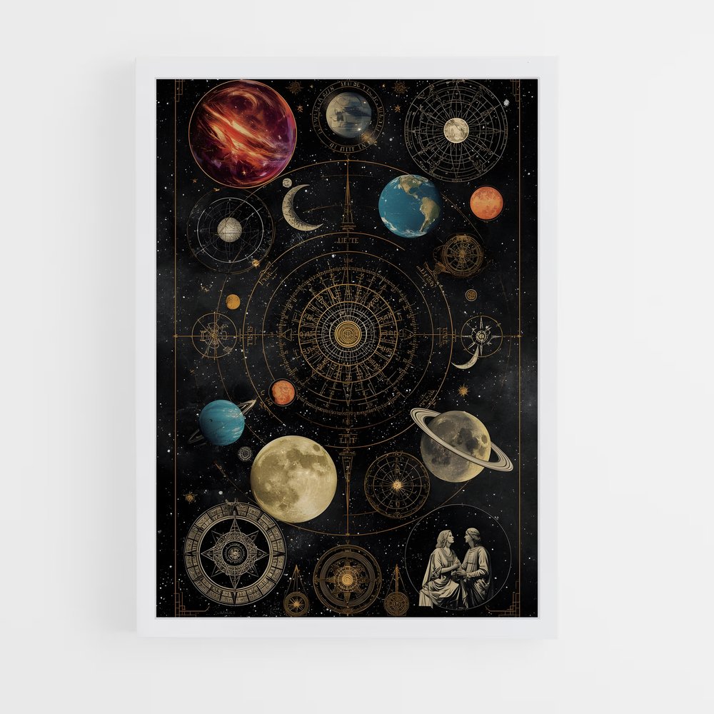 Poster Espace Étoilé (vue 3)