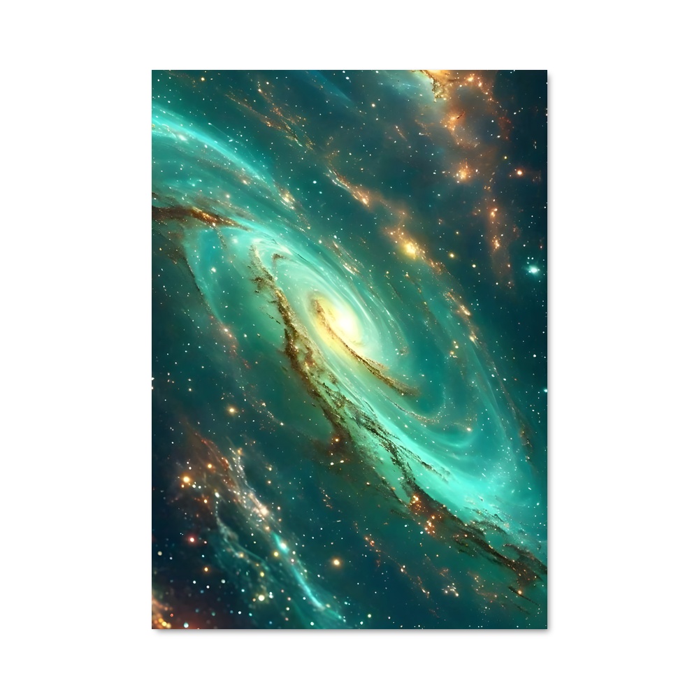 Poster Galaxie Émeraude