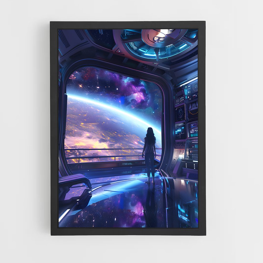 Poster Céleste Éclatant (vue 2)