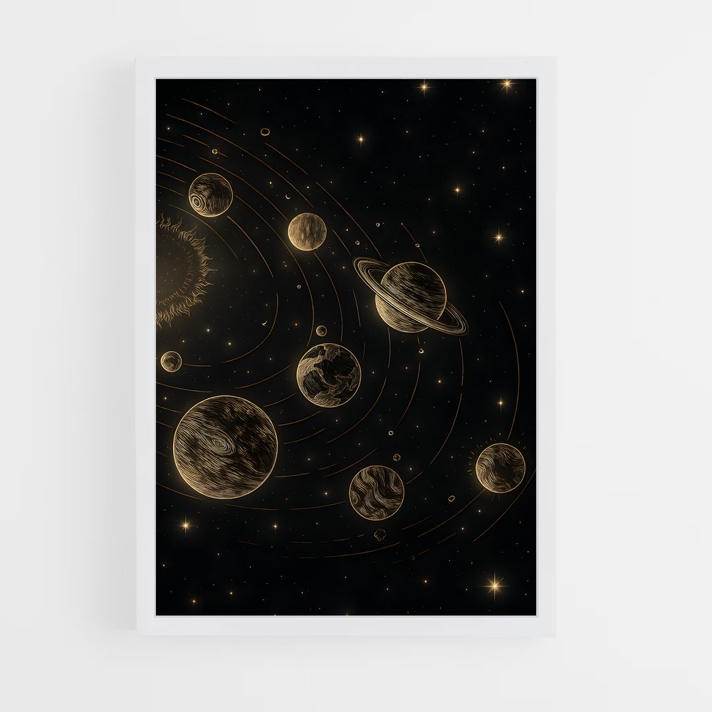 Poster Éthéré Galactique (vue 3)