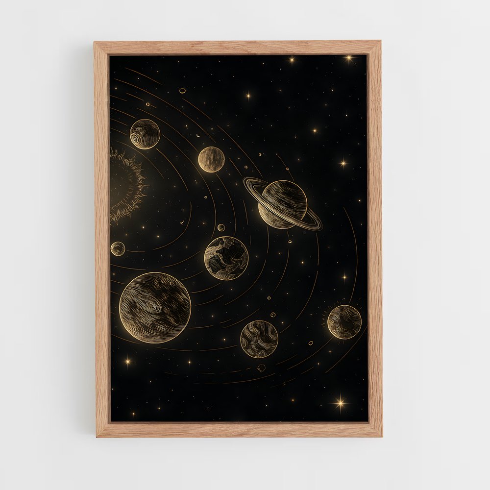 Poster Éthéré Galactique (vue 4)