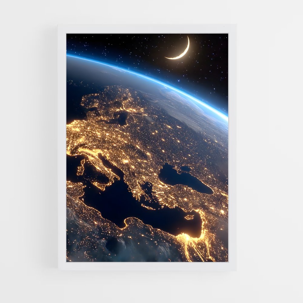 Poster Cosmique Éthéré (vue 3)