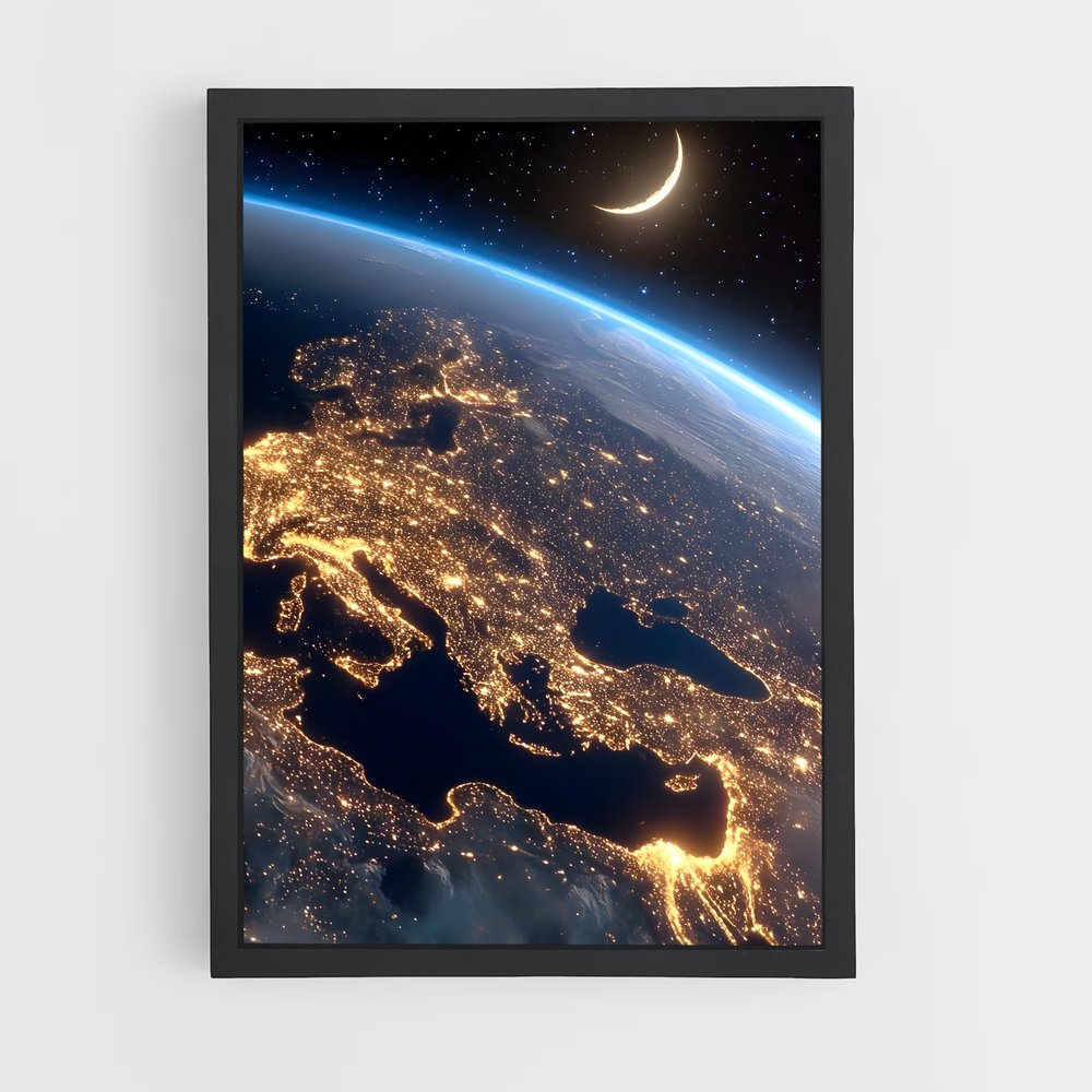 Poster Cosmique Éthéré (vue 2)