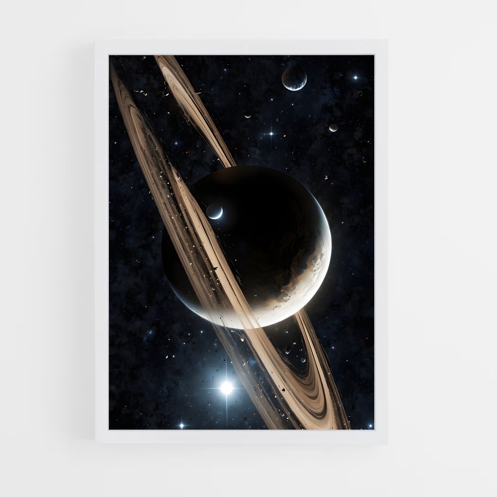 Poster Anneau de Saturne (vue 3)