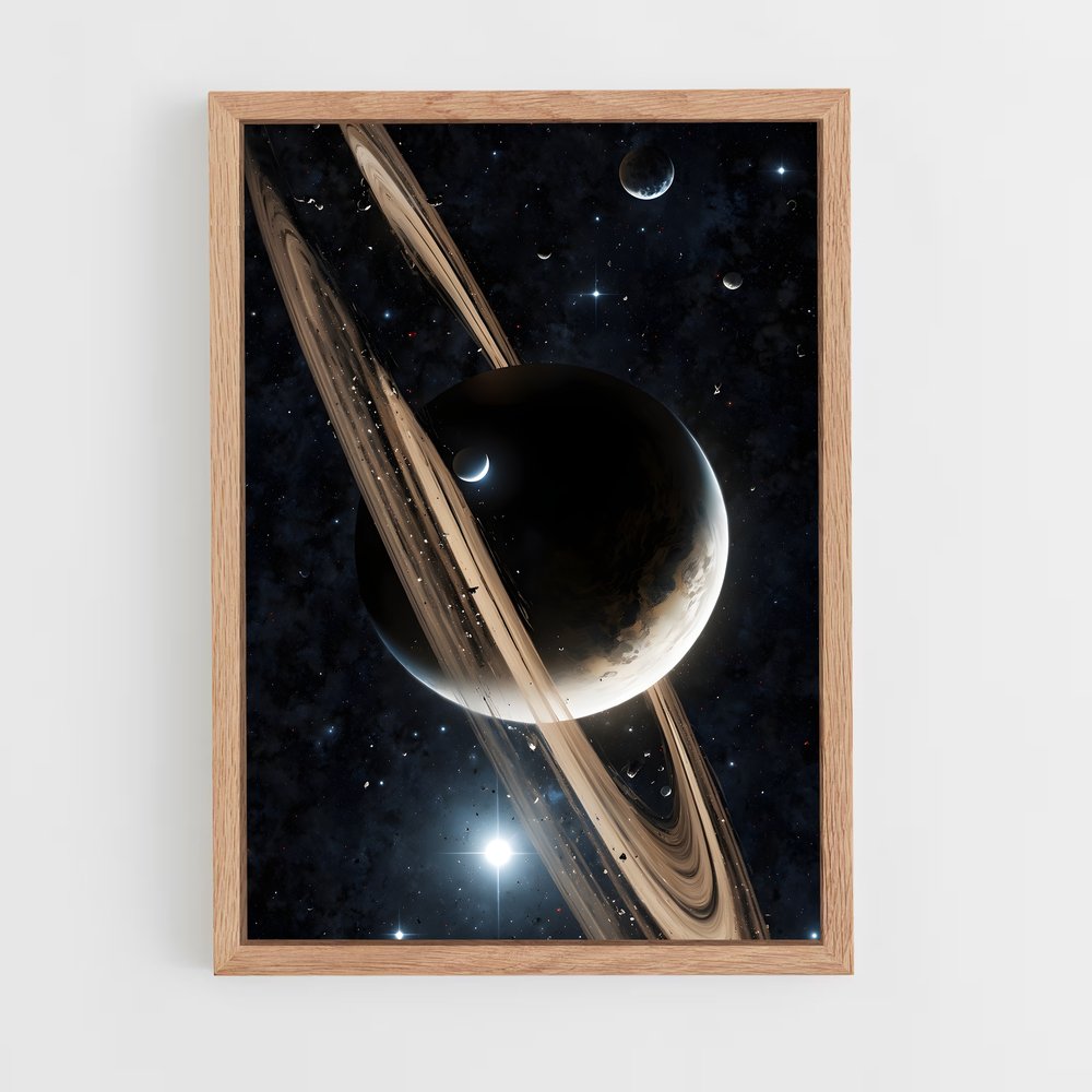 Poster Anneau de Saturne (vue 4)