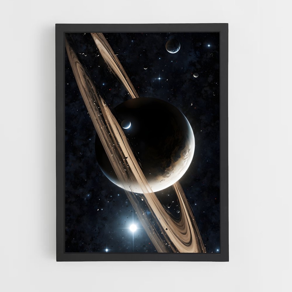 Poster Anneau de Saturne (vue 2)