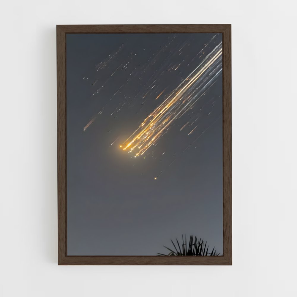 Poster Météore Tropical – affiche Missions spatiales (vue 5)
