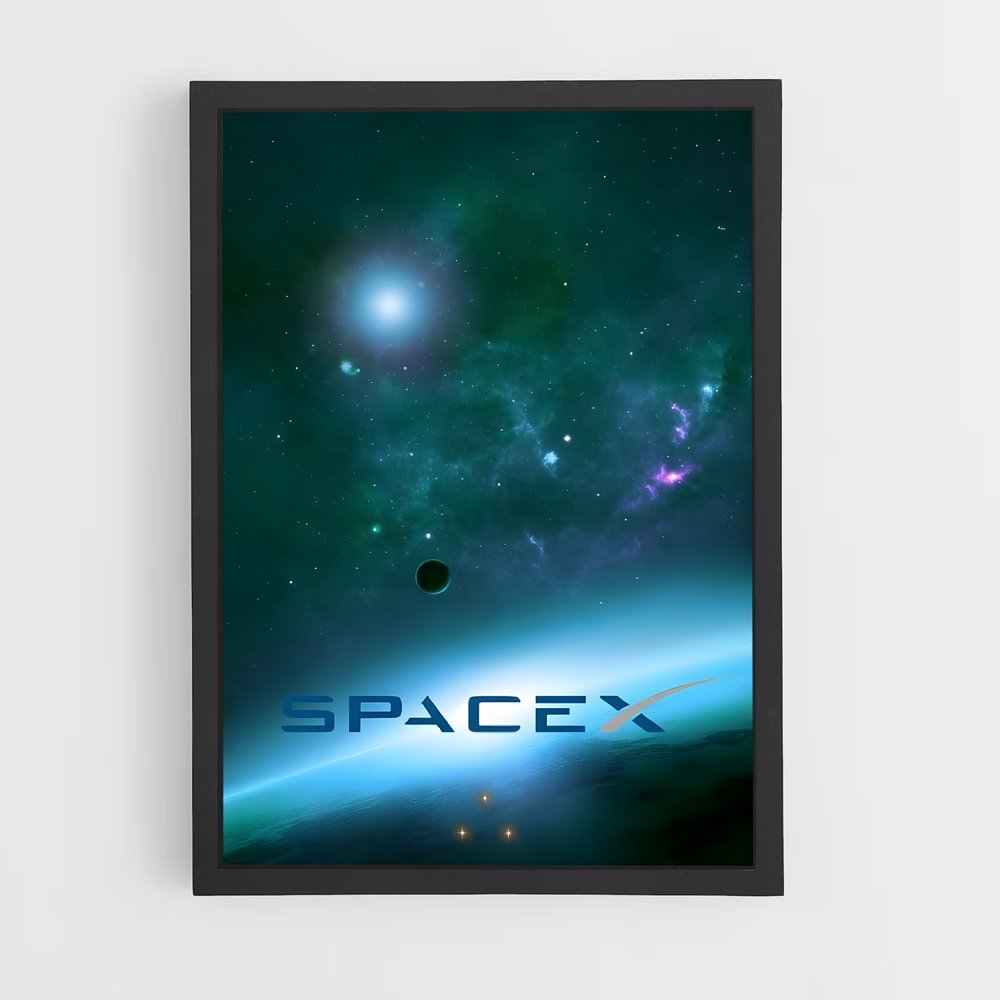 Poster Cosmic Odyssey – affiche Missions spatiales (vue 2)