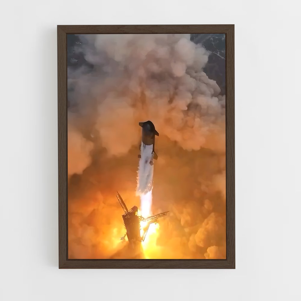 Poster Lancement Interstellaire – affiche Missions spatiales (vue 5)