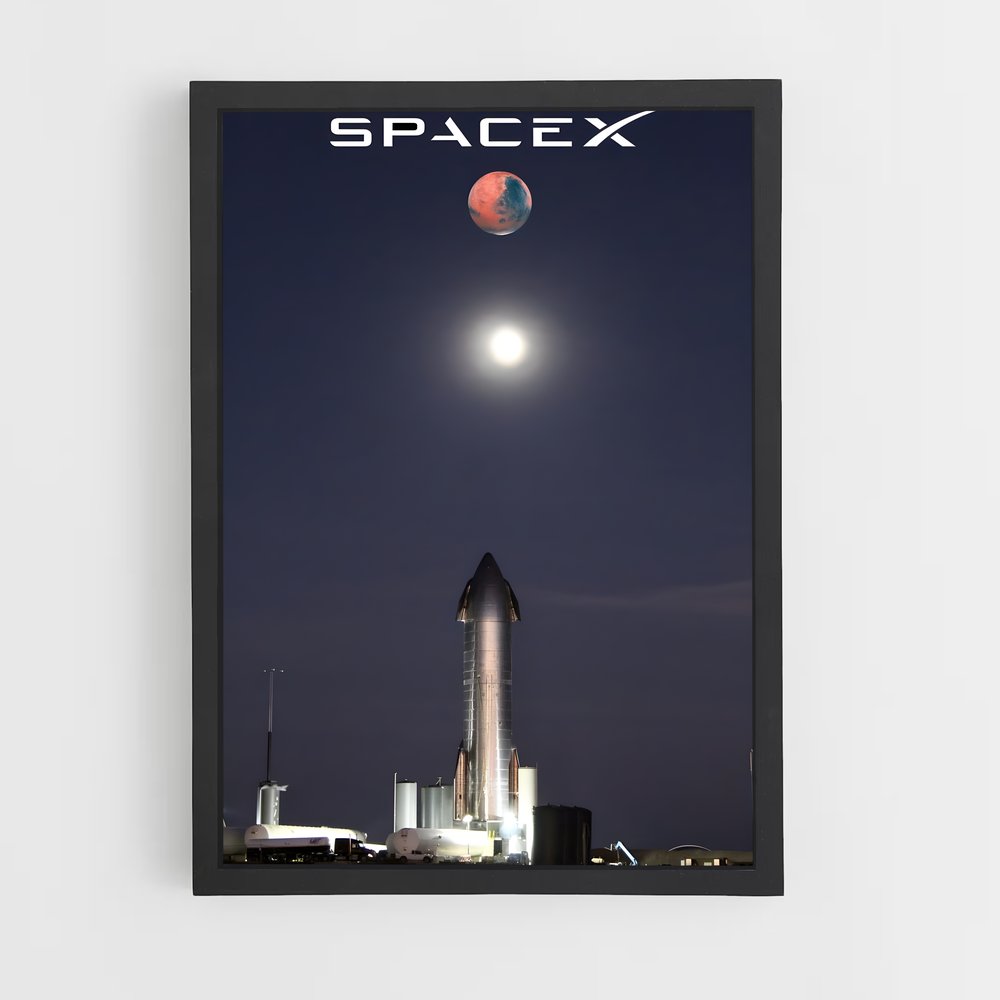 Poster L'Emblème de l'Espace – affiche Missions spatiales (vue 2)