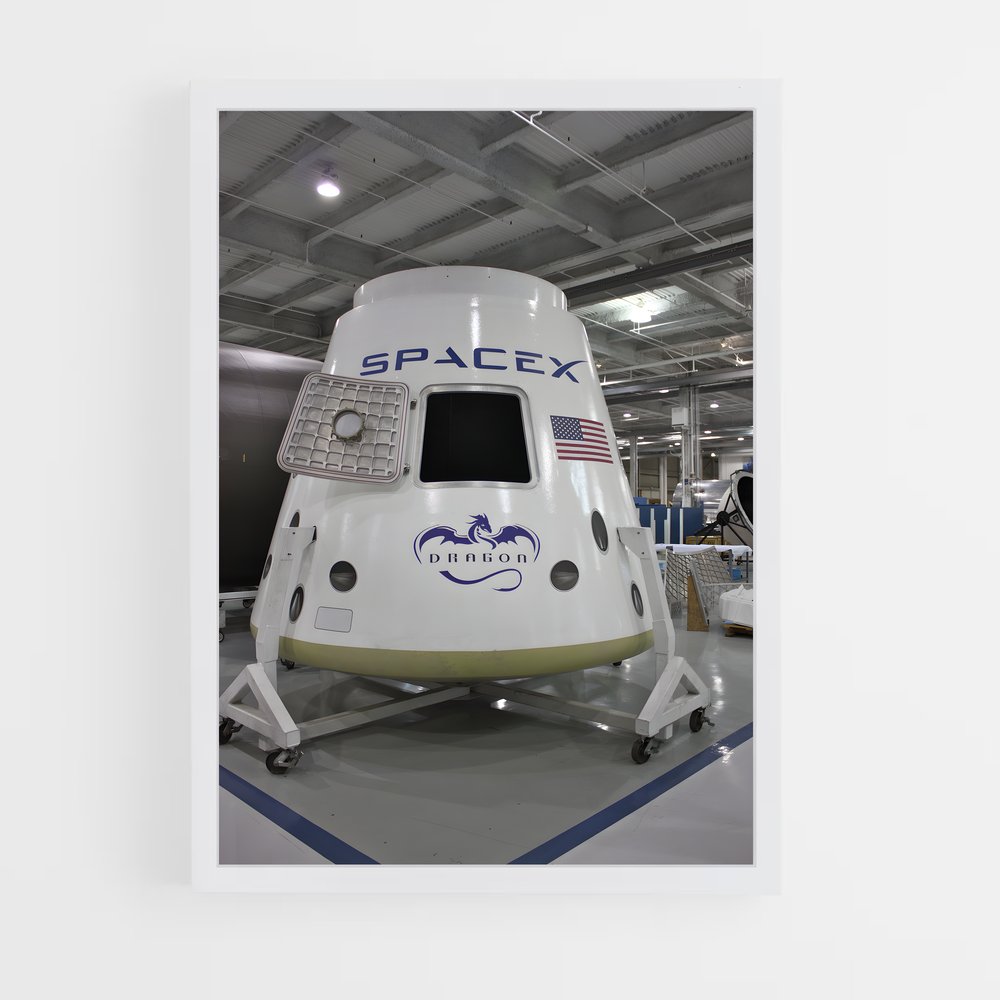Poster Garage Galactique – affiche Missions spatiales (vue 3)