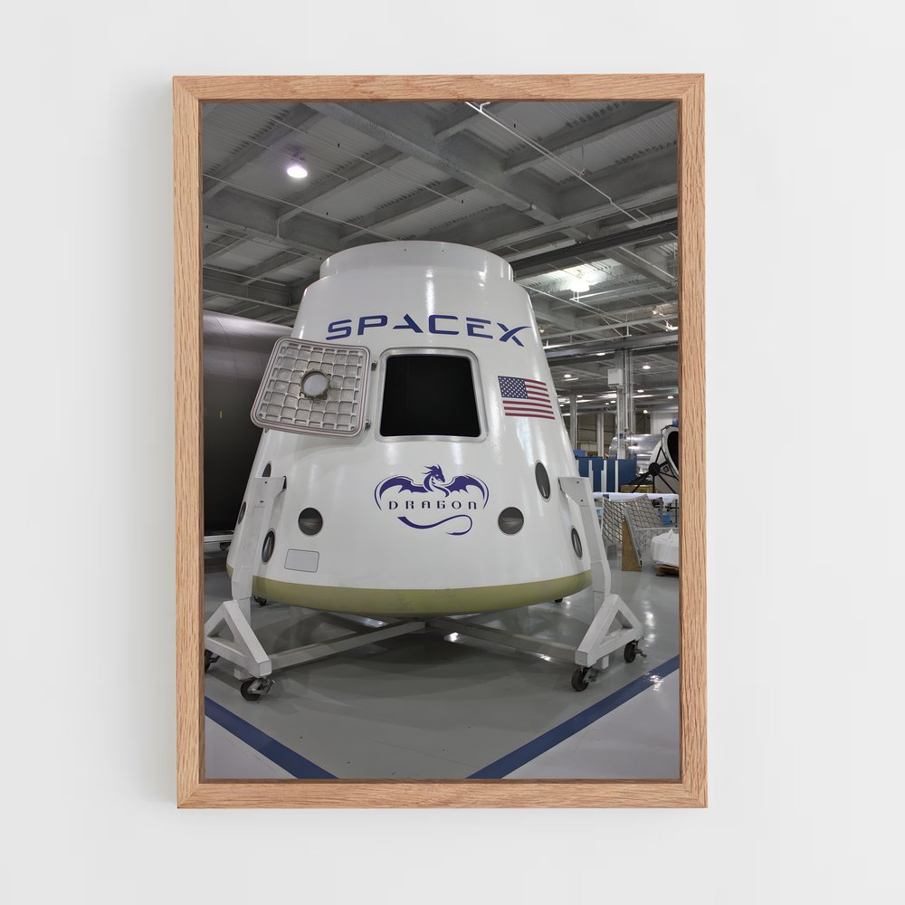 Poster Garage Galactique – affiche Missions spatiales (vue 4)