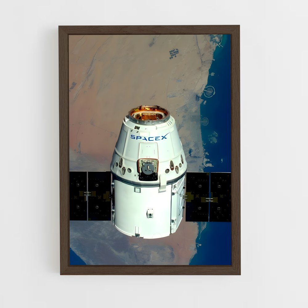 Poster fascinant de Spacex – affiche Missions spatiales (vue 5)