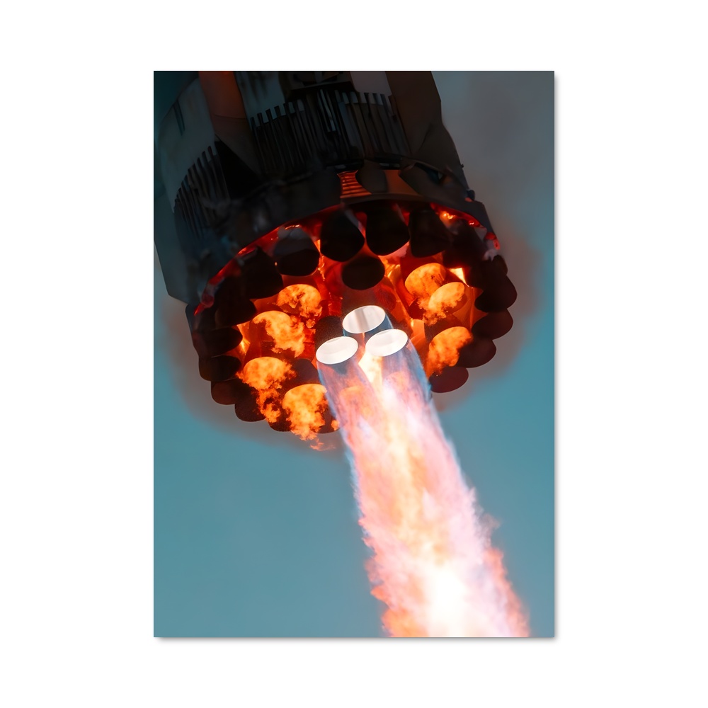 Poster Spacex fascinant
