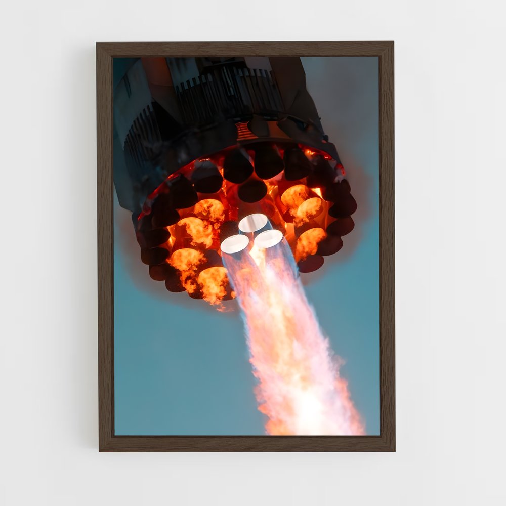 Poster Spacex fascinant – affiche Missions spatiales (vue 5)