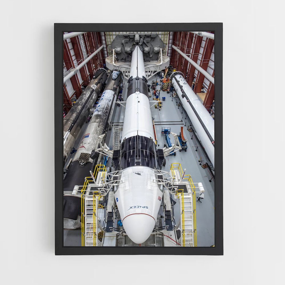Poster Jet à l'Assaut – affiche Missions spatiales (vue 2)
