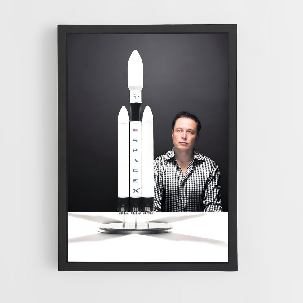 Poster Rêve d'Espace – affiche Missions spatiales (vue 2)