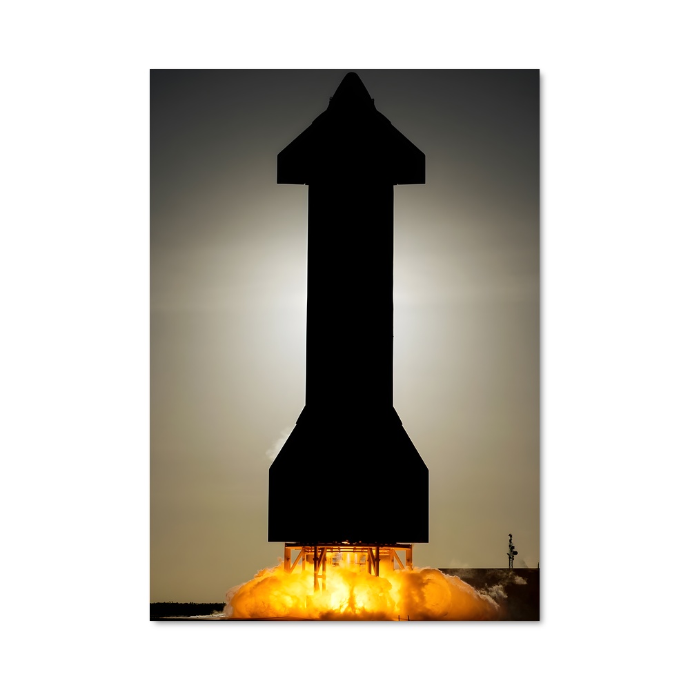 Poster Spacex captivant