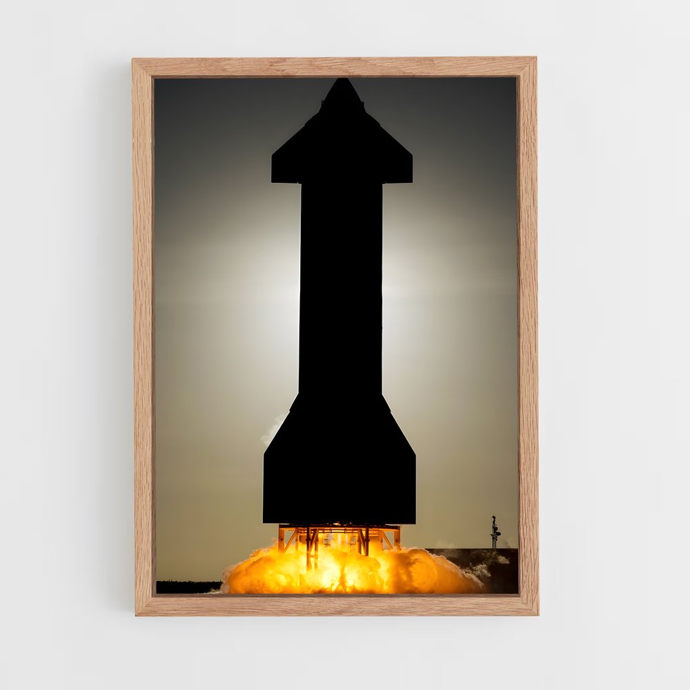 Poster Spacex captivant – affiche Missions spatiales (vue 4)