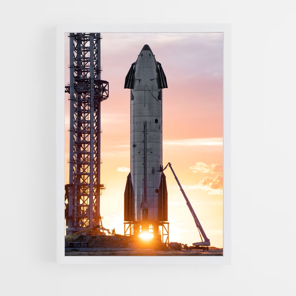 Poster Vers les Étoiles – affiche Missions spatiales (vue 3)