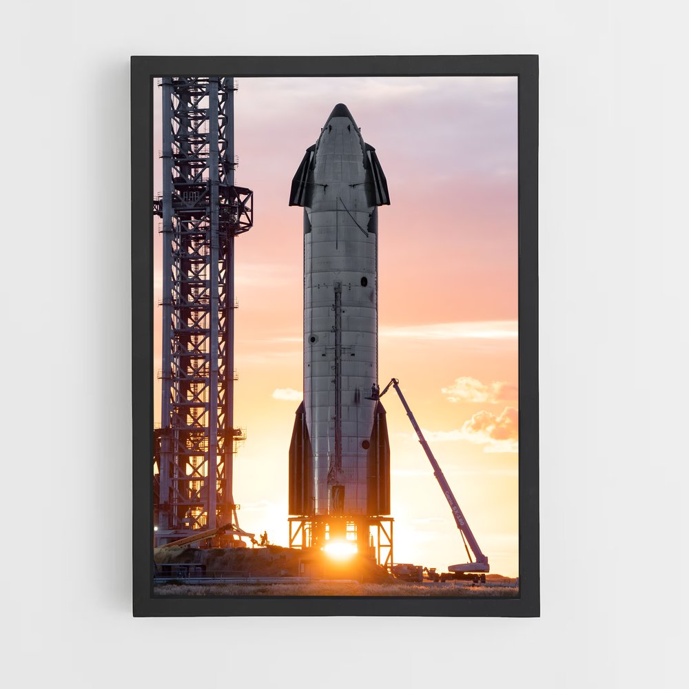 Poster Vers les Étoiles – affiche Missions spatiales (vue 2)