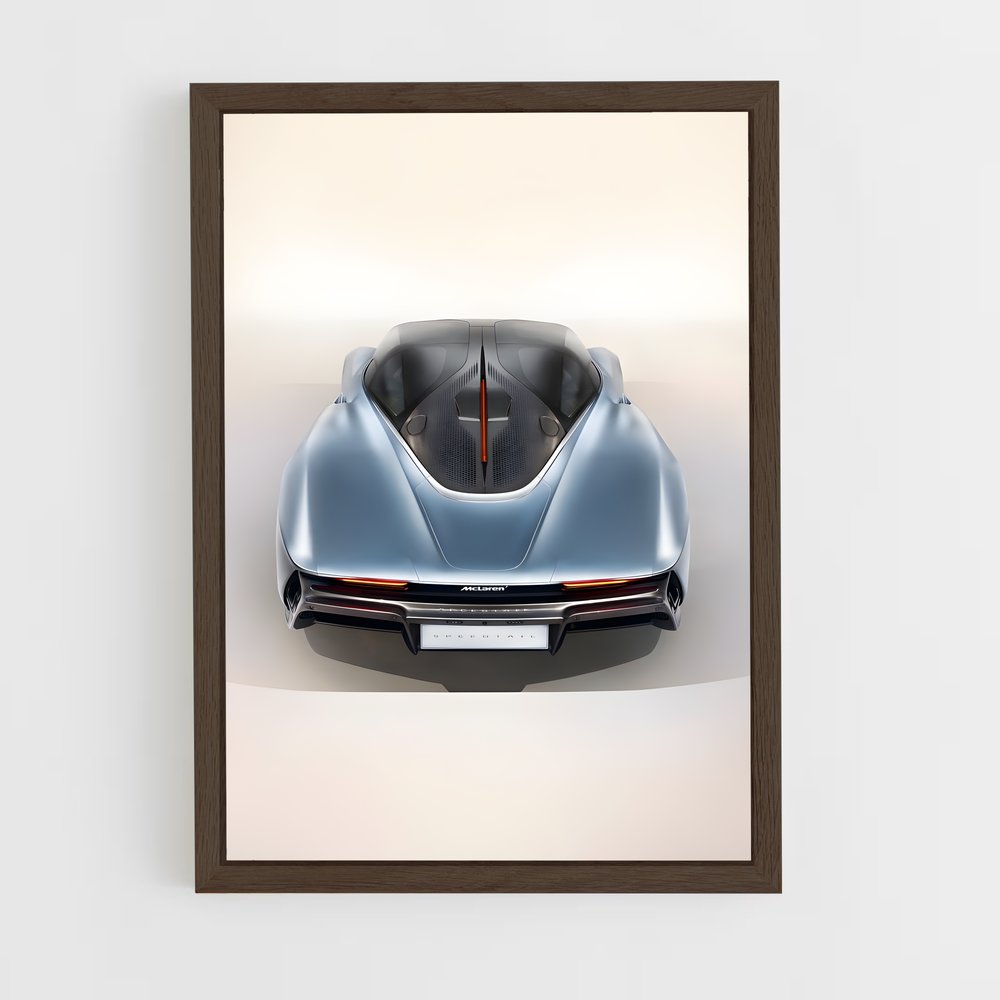Poster Concept Car Speedtail – affiche Mclaren (vue 5)