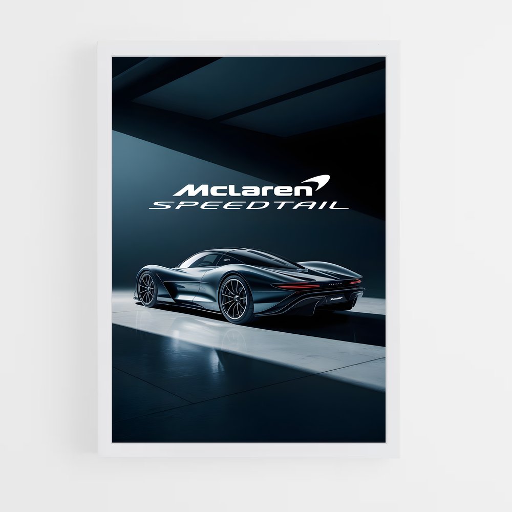 Poster Vision éblouissante – affiche Mclaren (vue 3)