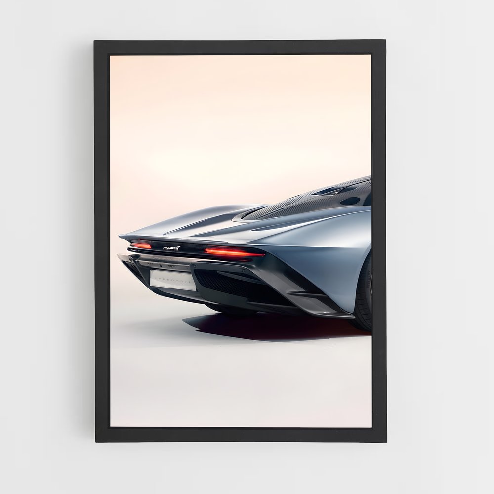 Poster Vision Speedtail – affiche Mclaren (vue 2)