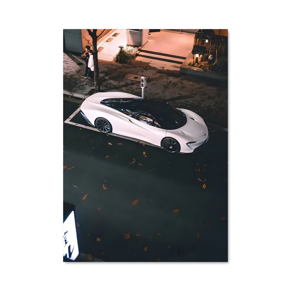 Poster Speedtail élégant