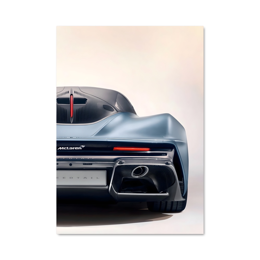 Poster Speedtail captivant