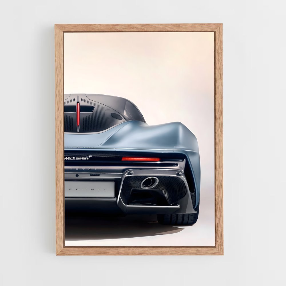 Poster Speedtail captivant – affiche Mclaren (vue 4)