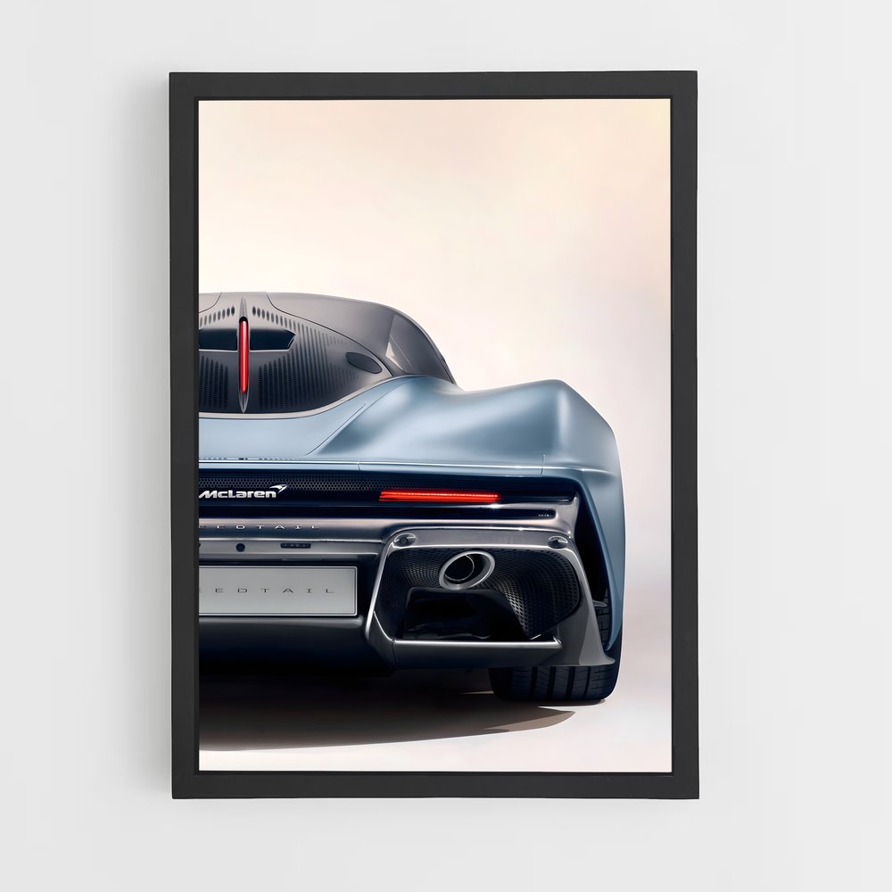 Poster Speedtail captivant – affiche Mclaren (vue 2)