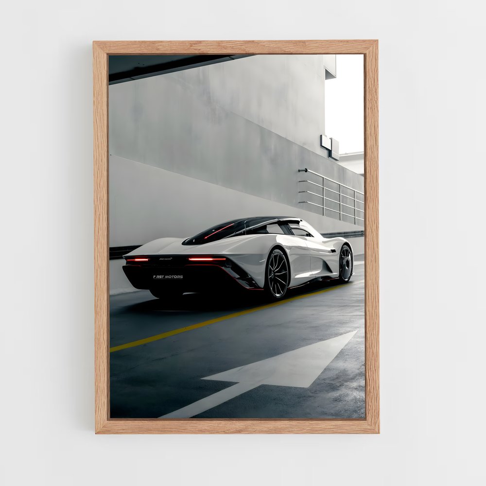 Poster Visionary Speedtail – affiche Mclaren (vue 4)