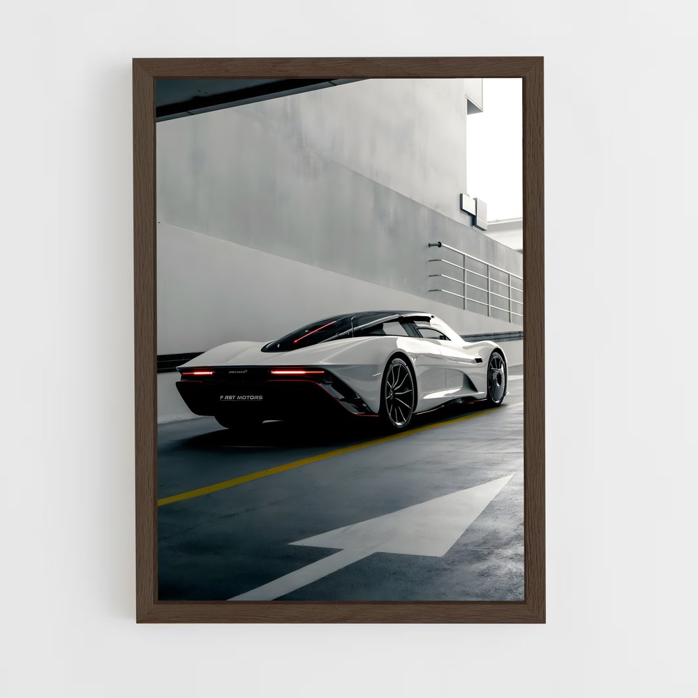 Poster Visionary Speedtail – affiche Mclaren (vue 5)