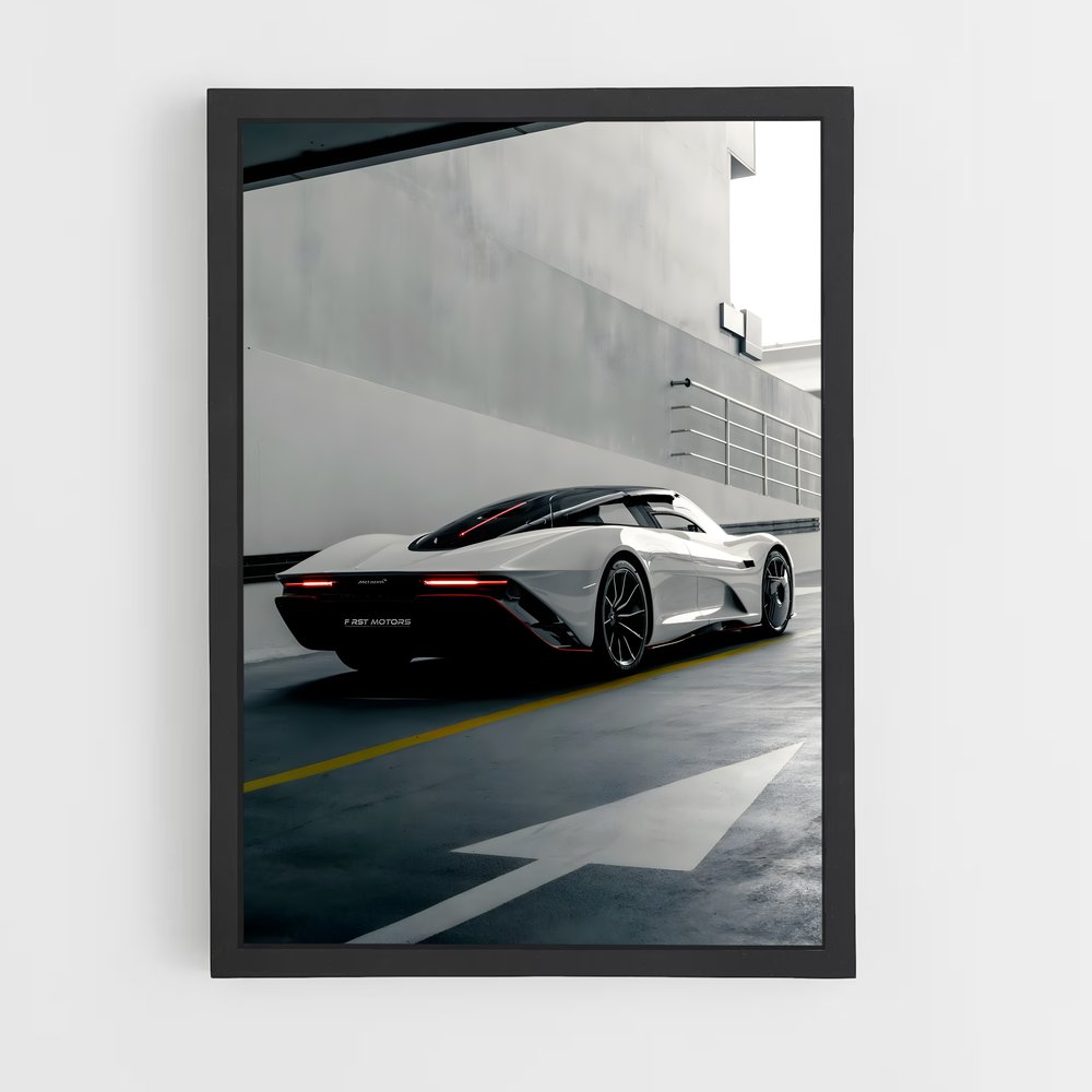 Poster Visionary Speedtail – affiche Mclaren (vue 2)