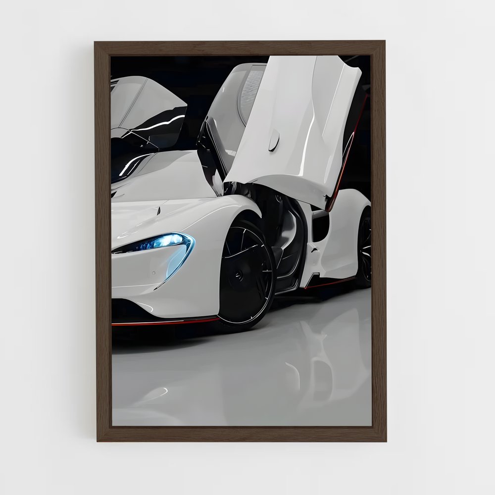 Poster Vélocité Élégante – affiche Mclaren (vue 5)