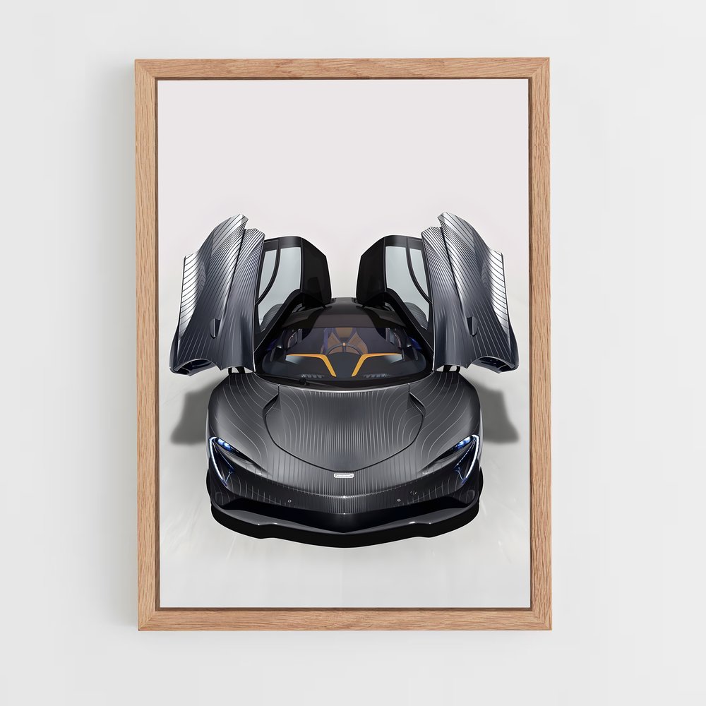 Poster Élégance Speedtail – affiche Mclaren (vue 4)