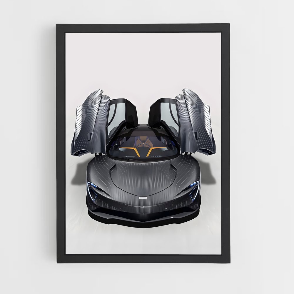 Poster Élégance Speedtail – affiche Mclaren (vue 2)